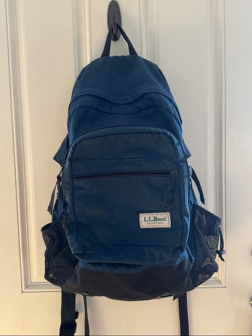 L.L. Bean Navy Daypack Backpack